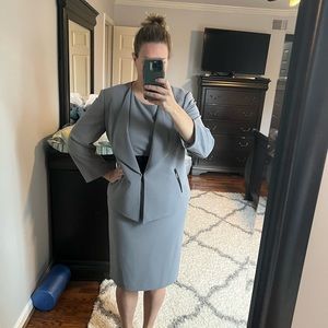 Kasper 2 piece suit dress and jacket set NWT